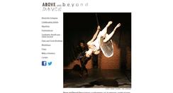 Desktop Screenshot of aboveandbeyonddance.com